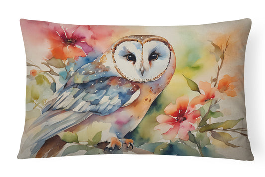 Barn Owl Throw Pillow